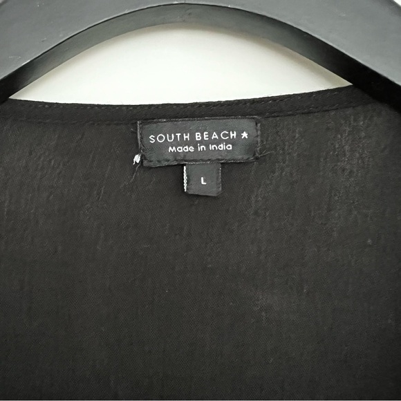 SOUTH BEACH 2-Piece Tie Front Top With Slit Maxi Skirt Set - Picture 11 of 15